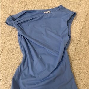 Elegant Blue twist top size xs
